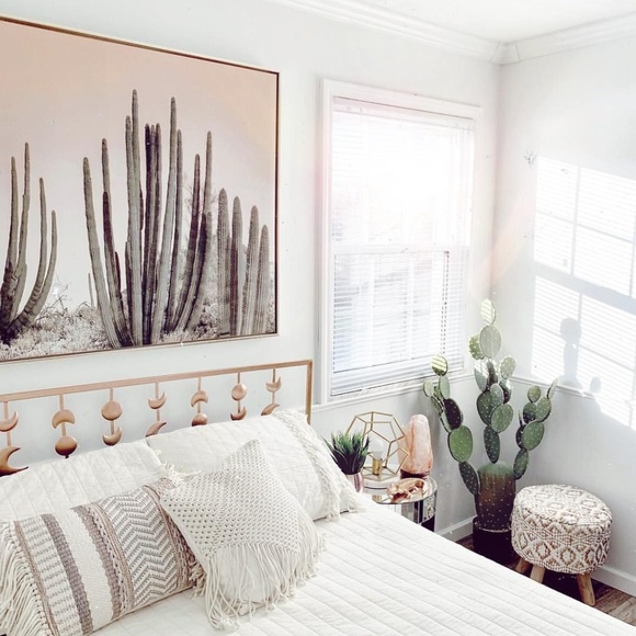 Hobby Lobby Wall Art Framed Desert With Cactus Poshmark